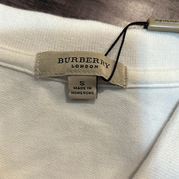 Brand New with Tags Burberry London Polo/ Golf Shirt Sz small - Picture 4 of 6
